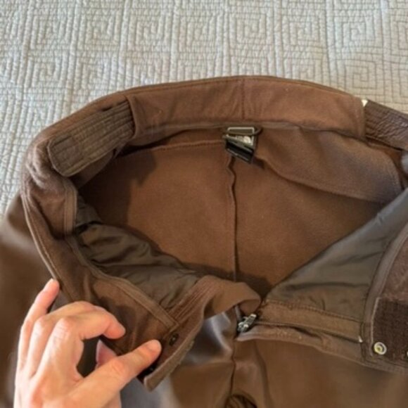 TNF APEX Pants Medium Softshell Brown Womens - Picture 7 of 8